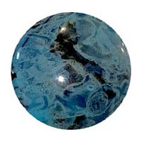 Cabochons par Puca, 25mm, Black Stony, 1 pc & 4 pcs