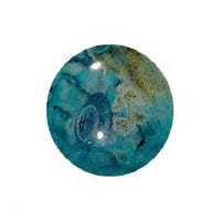 Cabochons par Puca, 18mm, Black Stony, 1 pc & 4pcs