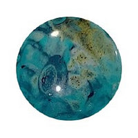 Cabochons par Puca, 25mm, Black Stony, 1 pc & 4 pcs