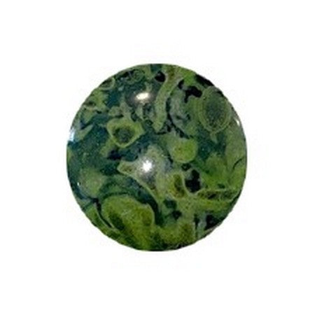 Cabochons par Puca, 18mm, Black Stony, 1 pc & 4pcs