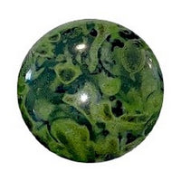 Cabochons par Puca, 25mm, Black Stony, 1 pc & 4 pcs