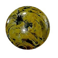 Cabochons par Puca, 25mm, Black Stony, 1 pc & 4 pcs