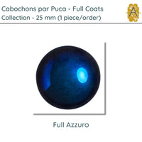 Cabochons par Puca, 25mm, Full Coating Collection, 5 Coats