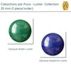 Cabochons par Puca, 25mm, Luster Collection, 2 Colors