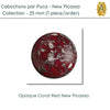 Cabochons par Puca, 25mm, New Picasso Collection