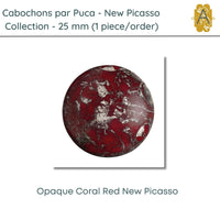 Cabochons par Puca, 25mm, New Picasso Collection