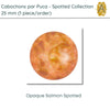 Cabochons par Puca, 25mm, Spotted Collection, 6 Colors - The Argus Collection