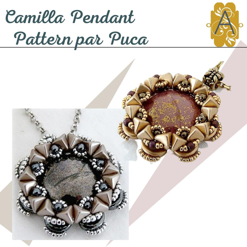 Camilla Pendant Pattern par Puca - The Argus Collection