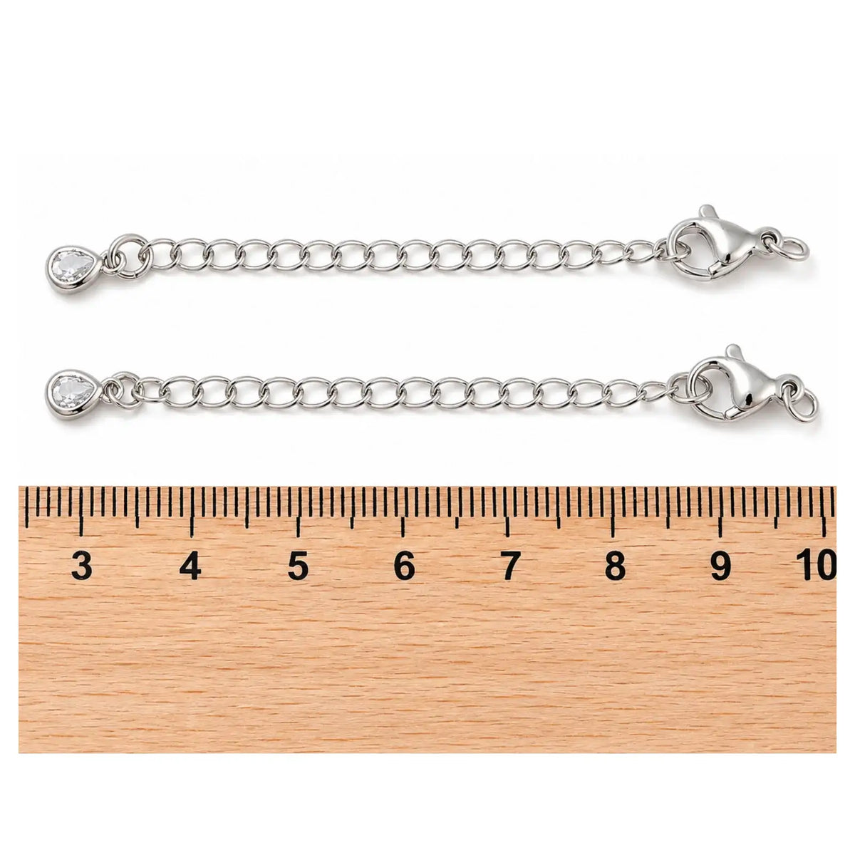 ChainExtenderwithCubicZirconiaTeardropCharm-Example4 - The Argus Collection