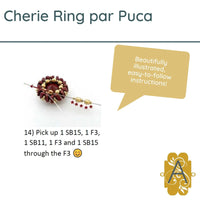 Chérie Ring Pattern par Puca - The Argus Collection