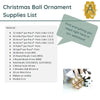 Christmas Ball Ornament Pattern par Puca
