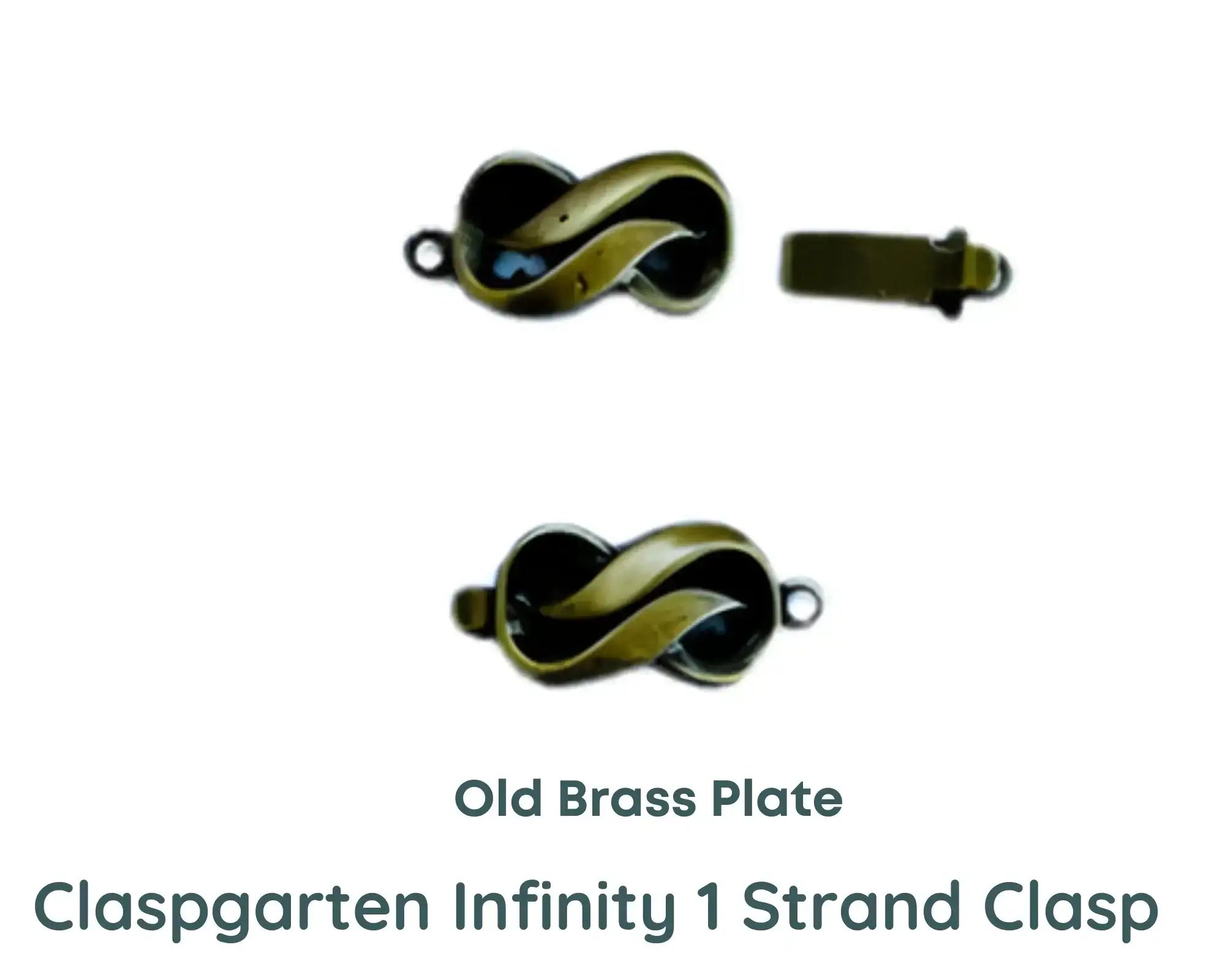 Claspgarten Infinity (Small), 1-Strand Box Clasp - The Argus Collection