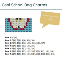 Cool School Bag Charms Pattern by Leslie A. Pope
