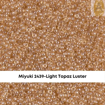 15/0 Miyuki Round Seed Beads, 8.2g 15-2406, 15-2422F, 15-2425F, 15-2439 - The Argus Collection