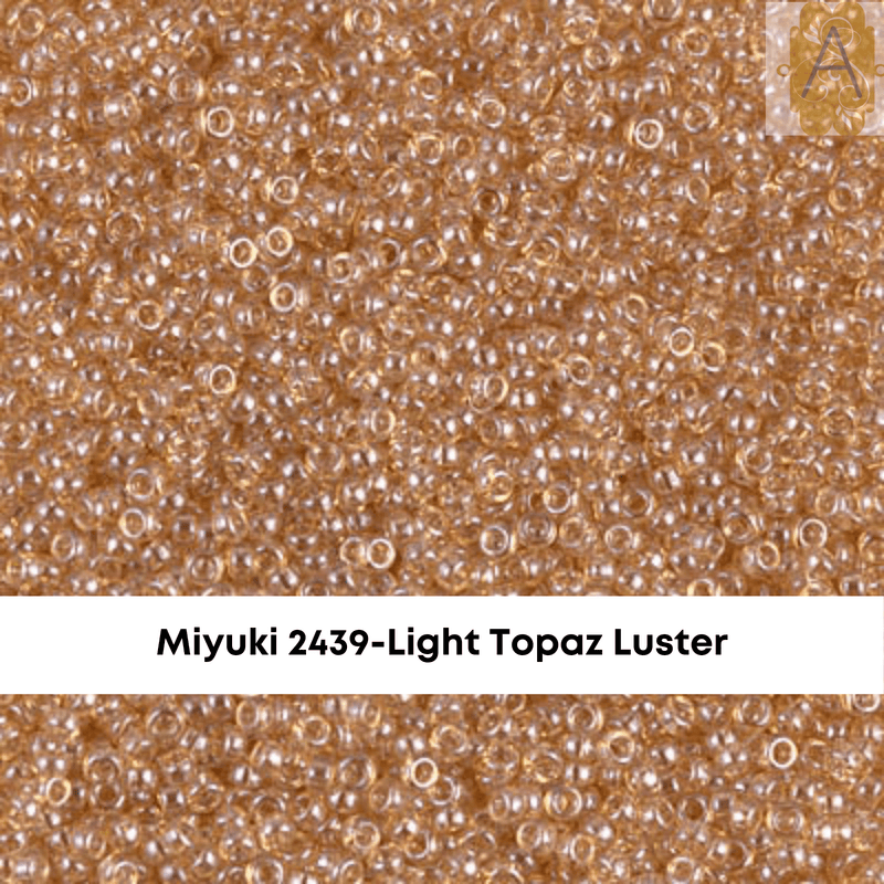 15/0 Miyuki Round Seed Beads, 8.2g 15-2406, 15-2422F, 15-2425F, 15-2439 - The Argus Collection