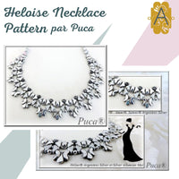 Heloise Necklace Pattern par Puca - The Argus Collection