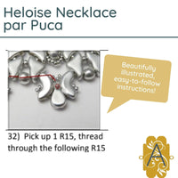 Heloise Necklace Pattern par Puca - The Argus Collection