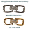 Claspgarten, 3-Strand Foldover Clasp - The Argus Collection