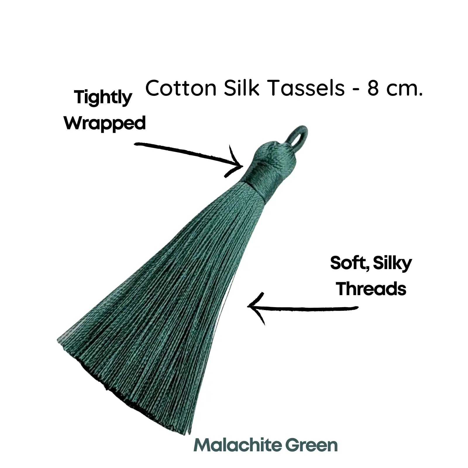CottonSilkTassel-MalachiteGreen_94339cc8-76ea-42ba-ae2c-754ac875f805 - The Argus Collection