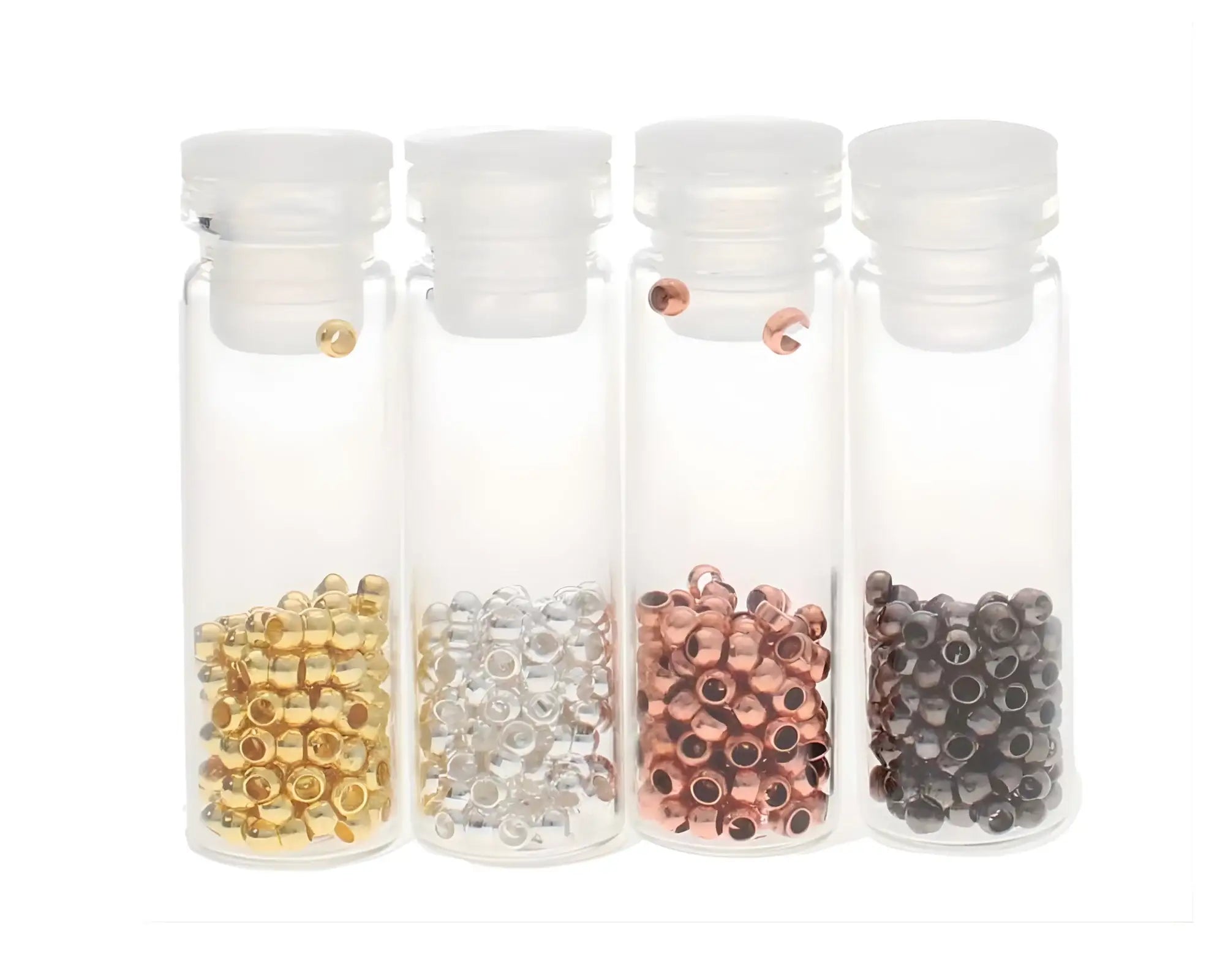 So Handy! Basic Elements Crimp Bead Assortment, 2mm O.D. 1.3mm I.D. - The Argus Collection