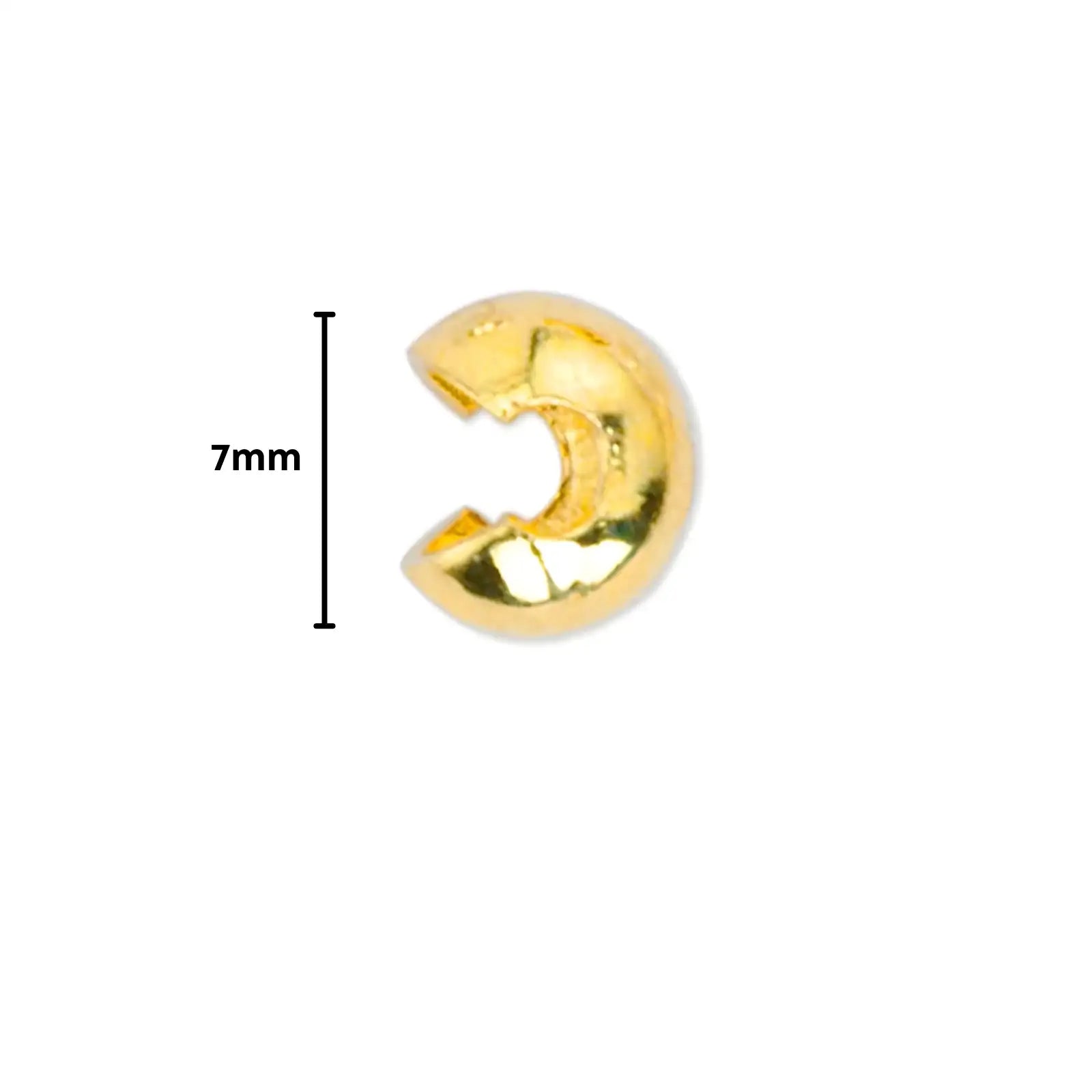 Primo 7mm Crimp Covers, 10 Pcs.