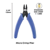 Crimping Pliers, 304 Stainless Steel, Micro, Standard or Jumbo