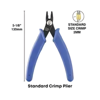 Crimping Pliers, 304 Stainless Steel, Micro, Standard or Jumbo