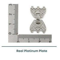 Crown Foldover Clasp 5-Strand, 1 Piece - The Argus Collection