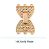 Crown Foldover Clasp 5-Strand, 1 Piece - The Argus Collection