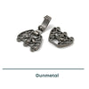 Crown Foldover Clasp 5-Strand, 1 Piece - The Argus Collection