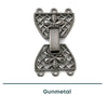 Crown Foldover Clasp 5-Strand, 1 Piece - The Argus Collection