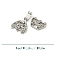 Crown Foldover Clasp 5-Strand, 1 Piece - The Argus Collection