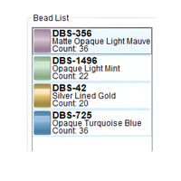 Crowned Triangle, 15/0 Delica Pattern, Brick Stitch