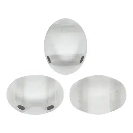 Samos Beads par Puca, Crystal, 5g & 20g - The Argus Collection