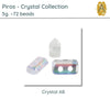 Piros par Puca 5g, Crystal Collection, 3 Finishes - The Argus Collection