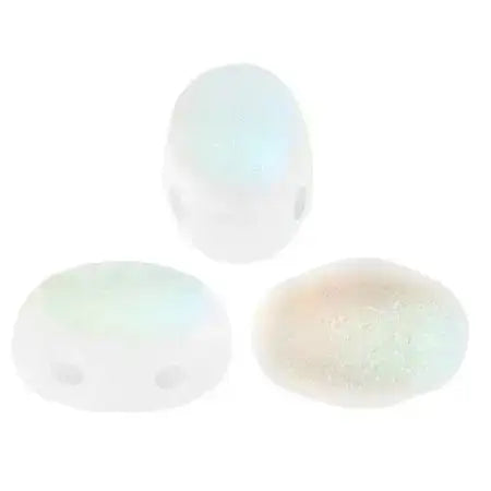 Samos Beads par Puca, Crystal, 5g & 20g - The Argus Collection