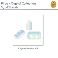 Piros par Puca 5g, Crystal Collection, 3 Finishes - The Argus Collection