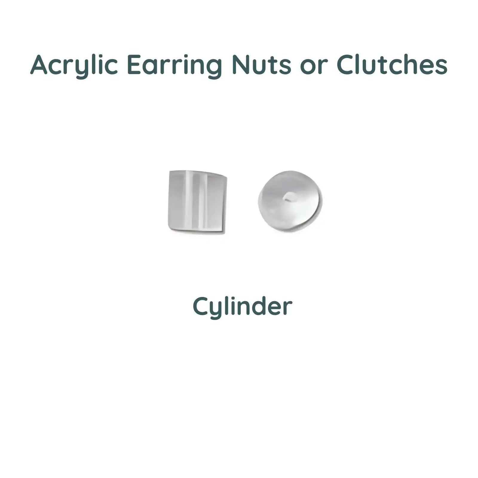 CylinderEarringNuts_1 - The Argus Collection