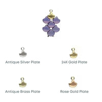 Cymbal Karavos Ginko Bead Connectors, 4 Pcs.