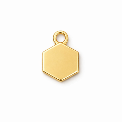 Cymbal Maragas, Honeycomb Bead Ending or Connector, 4 Pcs.