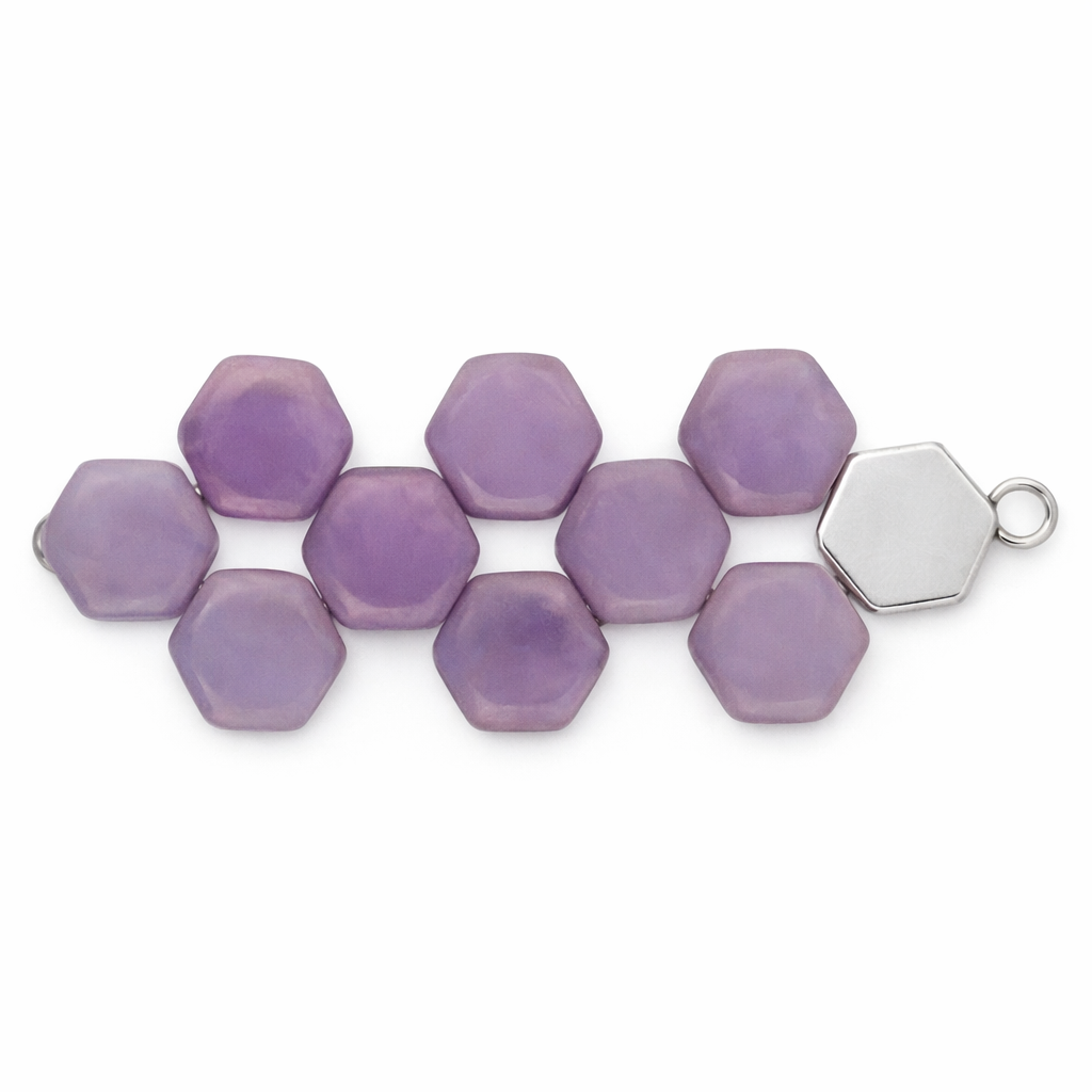 Cymbal Maragas, Honeycomb Bead Ending or Connector, 4 Pcs.