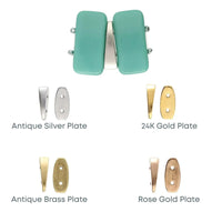 Cymbal Maratha Carrier Bead Substitute, 4 Pcs.