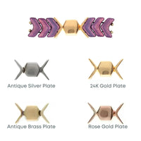 Cymbal Vorino, Chevron Magnetic Clasp, 1 pc
