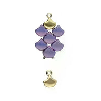 Cymbal Karavos Ginko Bead Connectors, 4 Pcs.