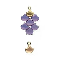 Cymbal Karavos Ginko Bead Connectors, 4 Pcs.