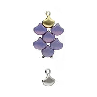 Cymbal Karavos Ginko Bead Connectors, 4 Pcs.