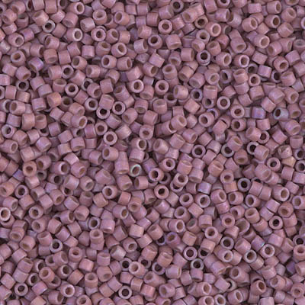 Miyuki 11/0 Delica Beads, DB1066, Metallic Matte Heather Luster, 5g