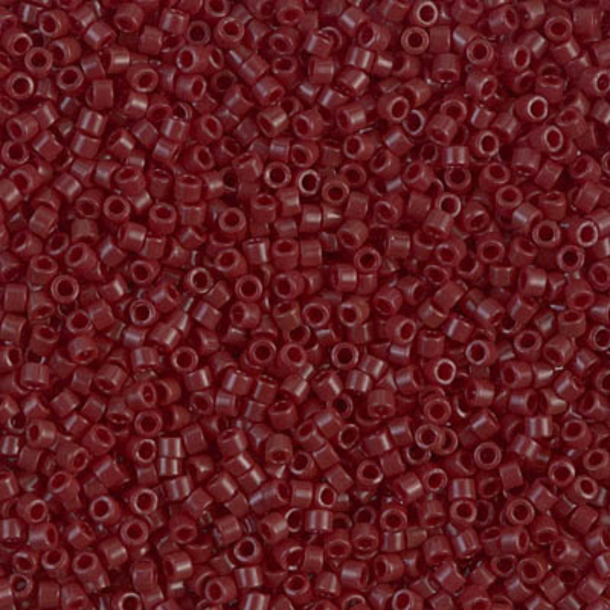 Miyuki 11/0 Delica Beads, DB1134, Opaque Currant, 5g