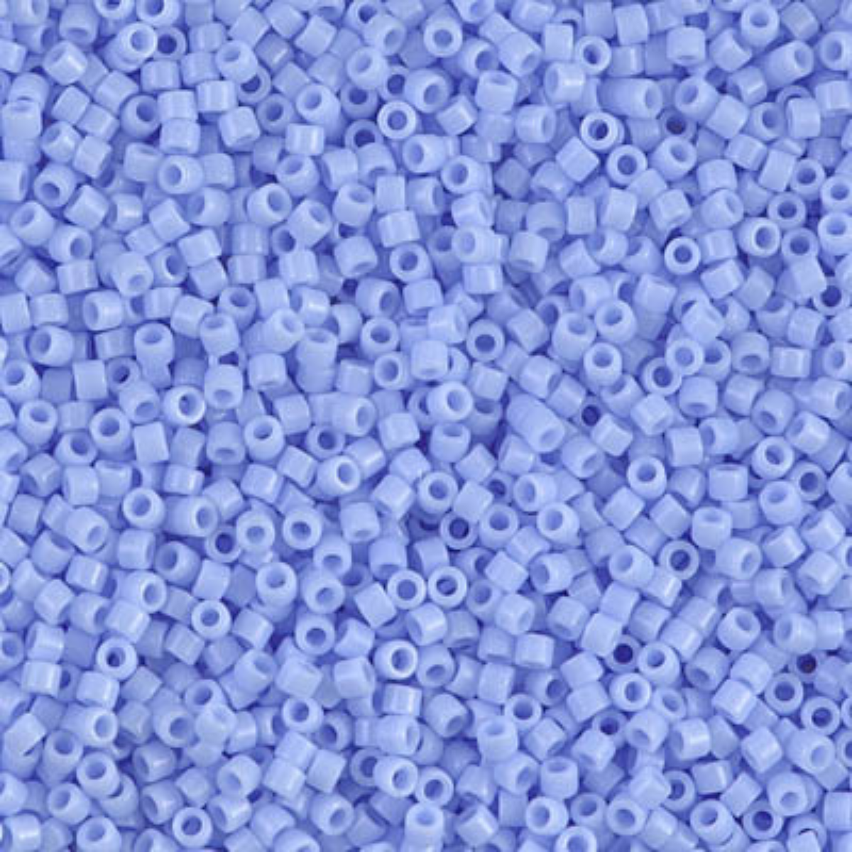 Miyuki 11/0 Delica Beads, DB1137, Opaque Agate Blue, 5g
