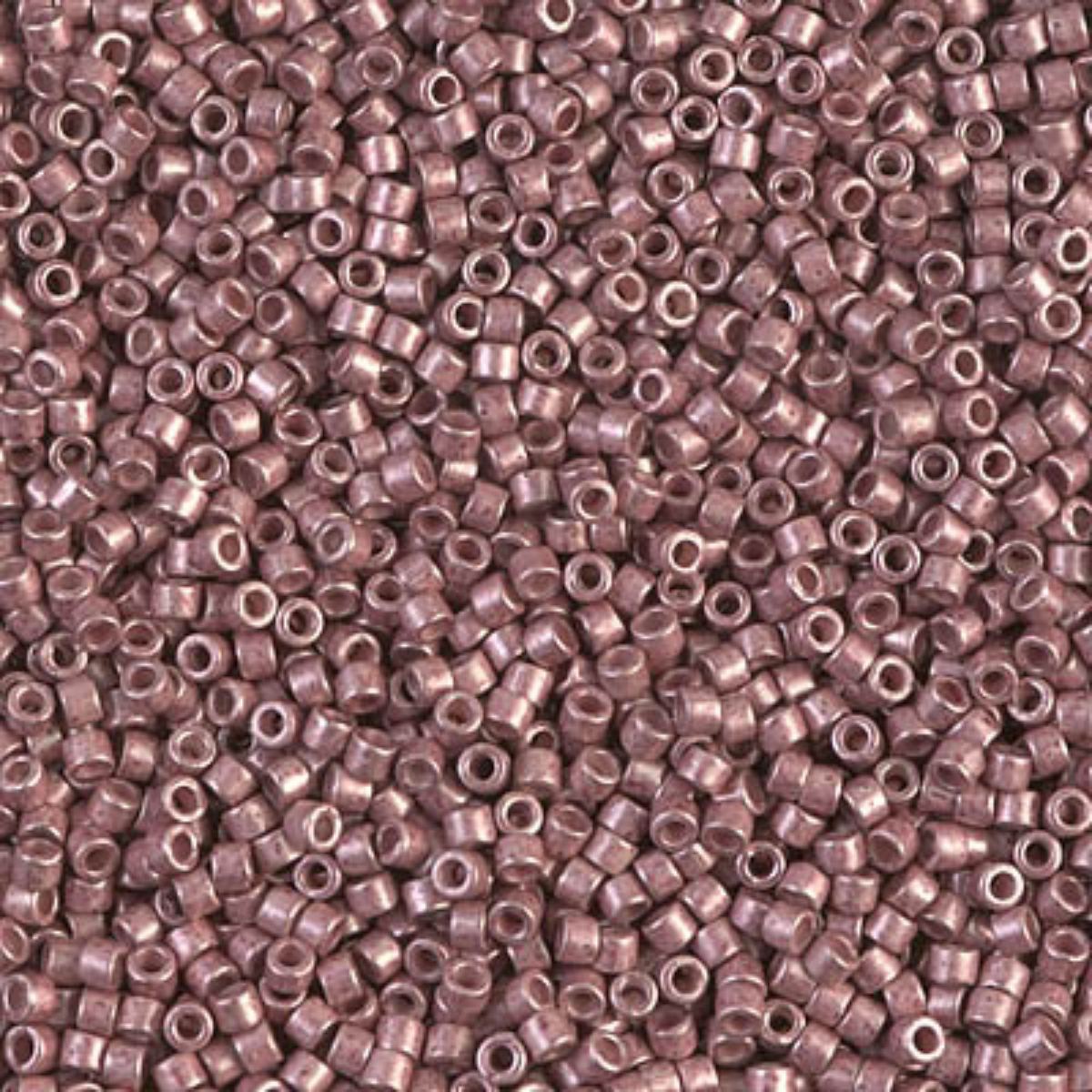 Miyuki 11/0 Delica Beads, DB1157, Galvanized Semi-Matte Berry, 5g
